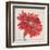 Red Gerber Daisy-Patricia Pinto-Framed Art Print