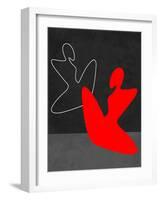 Red Girl 1-Felix Podgurski-Framed Art Print