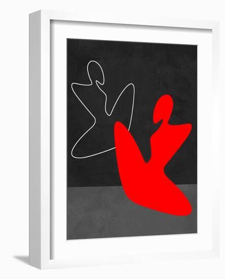 Red Girl 1-Felix Podgurski-Framed Art Print