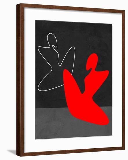 Red Girl 1-Felix Podgurski-Framed Art Print