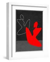 Red Girl 1-Felix Podgurski-Framed Art Print