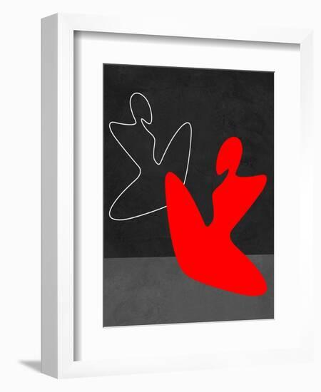 Red Girl 1-Felix Podgurski-Framed Art Print