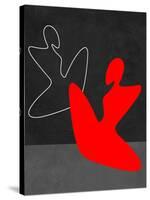 Red Girl 1-Felix Podgurski-Stretched Canvas
