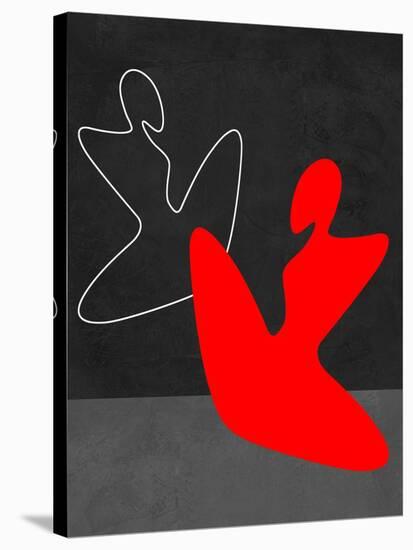 Red Girl 1-Felix Podgurski-Stretched Canvas