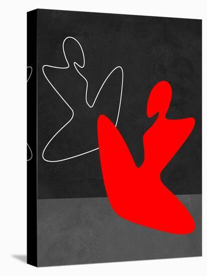 Red Girl 1-Felix Podgurski-Stretched Canvas