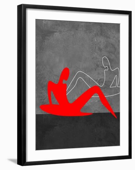 Red Girl 2-Felix Podgurski-Framed Art Print