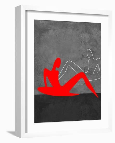 Red Girl 2-Felix Podgurski-Framed Art Print