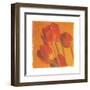 Red & Gold II-Amy Melious-Framed Art Print