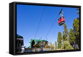 Red Gondola Car-Neale Clark-Framed Stretched Canvas