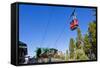 Red Gondola Car-Neale Clark-Framed Stretched Canvas