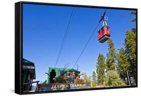 Red Gondola Car-Neale Clark-Framed Stretched Canvas