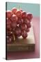 Red Grapes on Chopping Board-Eising Studio - Food Photo and Video-Stretched Canvas