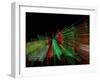 Red, green and white Christmas lights-Merrill Images-Framed Photographic Print