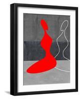 Red Grill-NaxArt-Framed Art Print