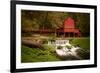 Red Gristmill-benjaminjk-Framed Photographic Print