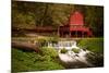 Red Gristmill-benjaminjk-Mounted Photographic Print