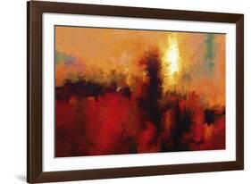 Red Ground-Kanayo Ede-Framed Giclee Print