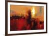 Red Ground-Kanayo Ede-Framed Giclee Print