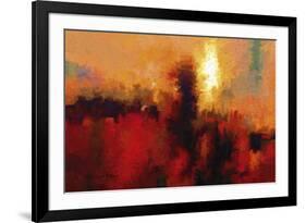 Red Ground-Kanayo Ede-Framed Giclee Print