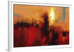 Red Ground-Kanayo Ede-Framed Giclee Print