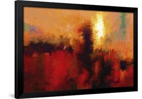 Red Ground-Kanayo Ede-Framed Giclee Print