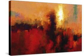 Red Ground-Kanayo Ede-Stretched Canvas