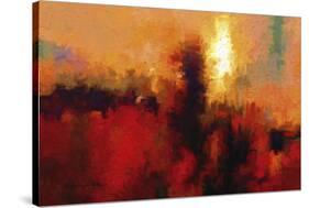 Red Ground-Kanayo Ede-Stretched Canvas