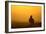 Red Grouse on Heather Moor, Overlooking its Domain-null-Framed Photographic Print