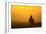 Red Grouse on Heather Moor, Overlooking its Domain-null-Framed Photographic Print