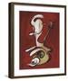 Red Guitarist-Christian Pavlakis-Framed Giclee Print