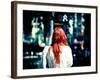 Red Hair and Bokeh-Sharon Wish-Framed Photographic Print