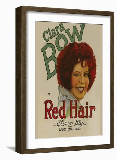 Red Hair-null-Framed Art Print