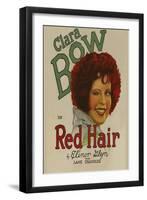 Red Hair-null-Framed Art Print