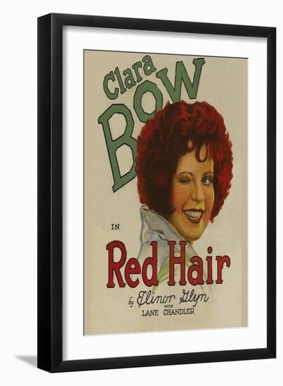 Red Hair-null-Framed Art Print