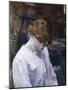 Red-Haired Woman in White Camisole, by Henri De Toulouse Lautrec-null-Mounted Giclee Print