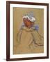 Red Haired Woman Seen from Behind, 1891-Henri de Toulouse-Lautrec-Framed Giclee Print