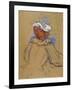 Red Haired Woman Seen from Behind, 1891-Henri de Toulouse-Lautrec-Framed Giclee Print