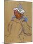 Red Haired Woman Seen from Behind, 1891-Henri de Toulouse-Lautrec-Mounted Giclee Print