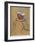 Red Haired Woman Seen from Behind, 1891-Henri de Toulouse-Lautrec-Framed Giclee Print