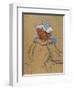 Red Haired Woman Seen from Behind, 1891-Henri de Toulouse-Lautrec-Framed Giclee Print