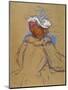 Red Haired Woman Seen from Behind, 1891-Henri de Toulouse-Lautrec-Mounted Giclee Print