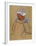 Red Haired Woman Seen from Behind, 1891-Henri de Toulouse-Lautrec-Framed Giclee Print