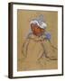 Red Haired Woman Seen from Behind, 1891-Henri de Toulouse-Lautrec-Framed Giclee Print