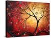 Red Halo-Megan Aroon Duncanson-Stretched Canvas