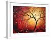 Red Halo-Megan Aroon Duncanson-Framed Art Print