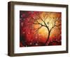 Red Halo-Megan Aroon Duncanson-Framed Art Print