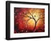 Red Halo-Megan Aroon Duncanson-Framed Art Print