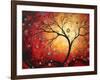 Red Halo-Megan Aroon Duncanson-Framed Art Print