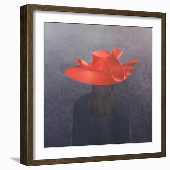 Red Hat, 2004-Lincoln Seligman-Framed Giclee Print