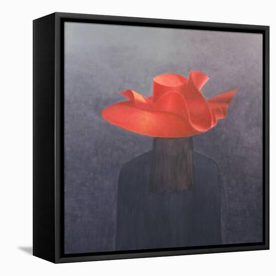 Red Hat, 2004-Lincoln Seligman-Framed Stretched Canvas
